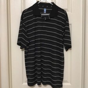 Men’s polo style golf shirt.